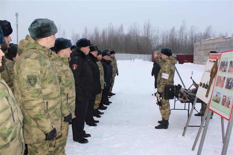 В Северо-Западном округе Росгвардии начался зимний период обучения