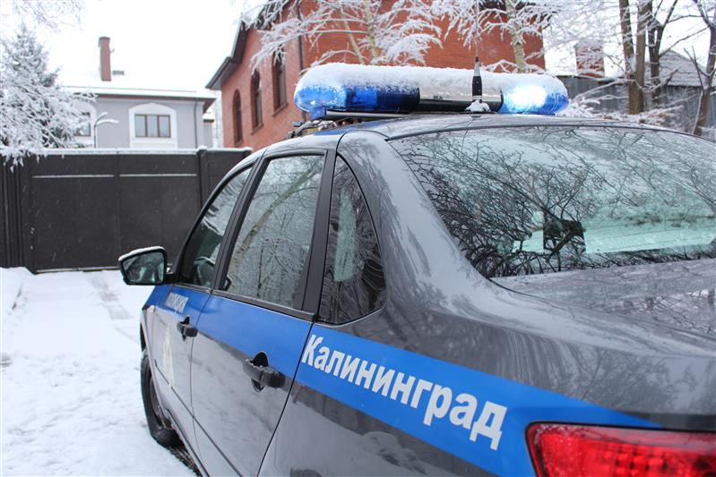 Сотрудники калининградского отдела вневедомственной охраны задержали подозреваемых в совершении уголовных преступлений