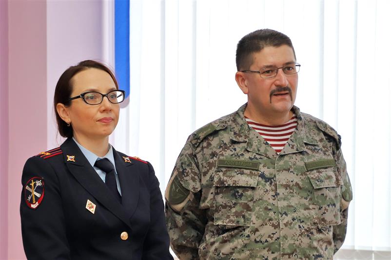 В Мордовии представители силовых структур региона встретились с кадетами Росгвардии и юными журналистами