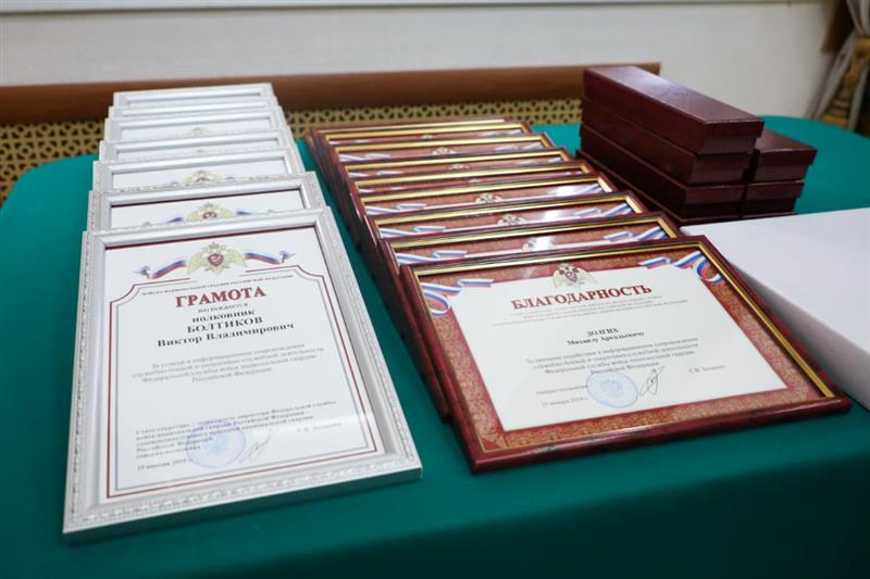 Росгвардия отметила День создания подразделений по взаимодействию со средствами массовой информации