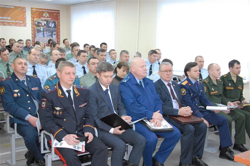 Начальник Управления Росгвардии по Пермскому краю подвел итоги служебно-боевой деятельности территориального органа за 2018 год 