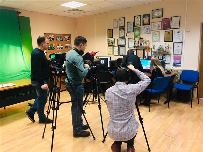 Воспитанники Московского президентского кадетского училища им. М.А. Шолохова стали участниками первого сюжета из цикла «Кадетский взгляд» (фото, видео)