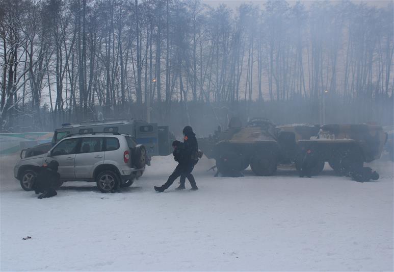 Воронежские сотрудники и военнослужащие  Росгвардии приняли участие в военно-исторической реконструкции 