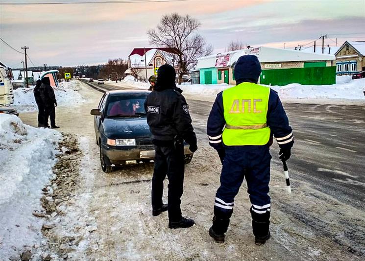 Пензенские росгвардейцы приняли участие в межведомственном профилактическом рейде