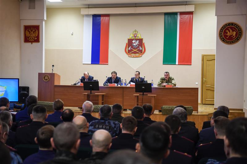 Начальник Управления Росгвардии по Республике Татарстан подвел итоги служебно-боевой деятельности подчиненных за 2018 год 