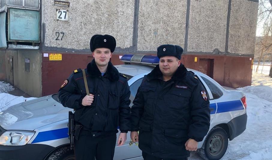 Сотрудники отдела вневедомственной охраны по городу Липецку по горячим следам задержали подозреваемого в грабеже