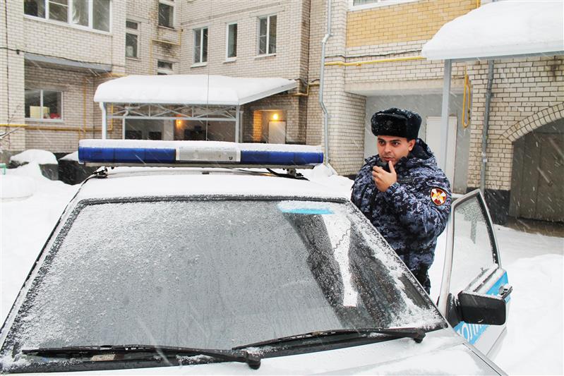 В городах Центрального  федерального округа росгвардейцами задержаны подозреваемые в совершении имущественных преступлений