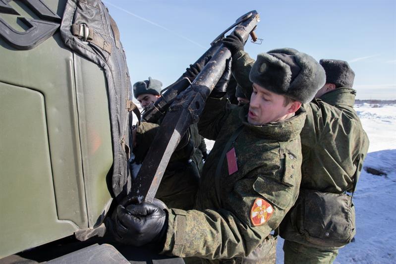 Тактико-специальное учение с ремонтно-восстановительным подразделением ОДОН 