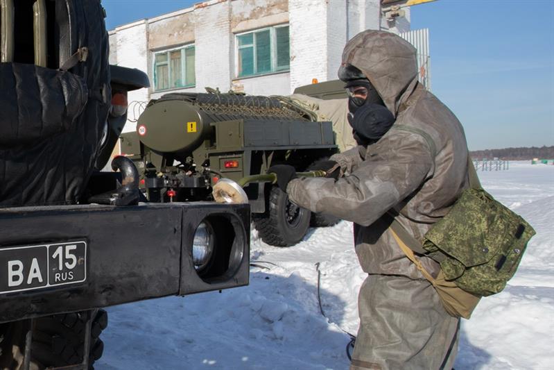 Тактико-специальное учение с ремонтно-восстановительным подразделением ОДОН 