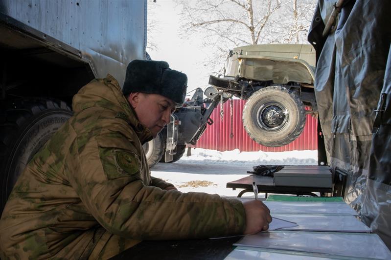 Тактико-специальное учение с ремонтно-восстановительным подразделением ОДОН 