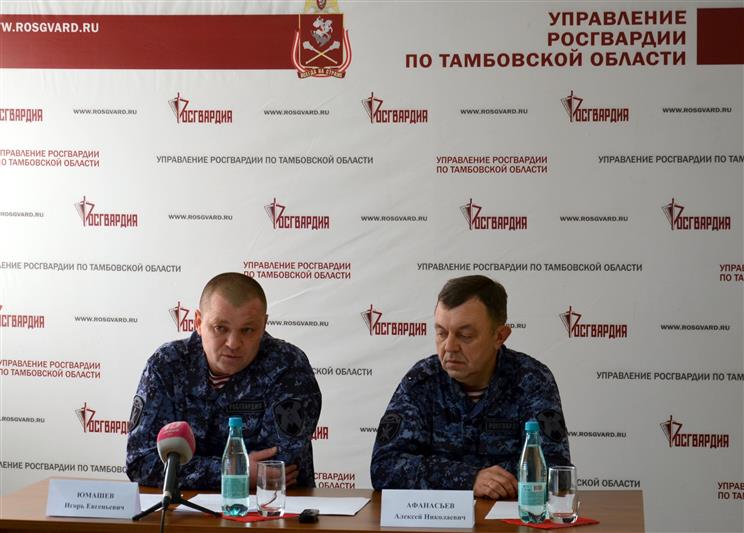 Руководитель тамбовского центра лицензионно-разрешительной работы провел брифинг для представителей региональных СМИ