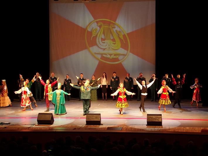 В Курганской областной филармонии состоялся концерт Ансамбля песни и пляски Уральского округа Росгвардии 