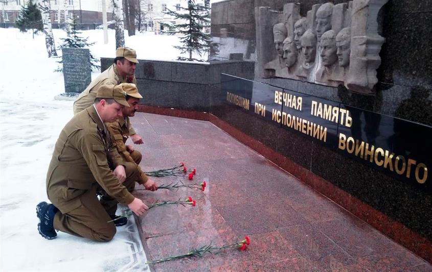 В Башкирии воины-интернационалисты – ветераны Росгвардии почтили память погибших товарищей