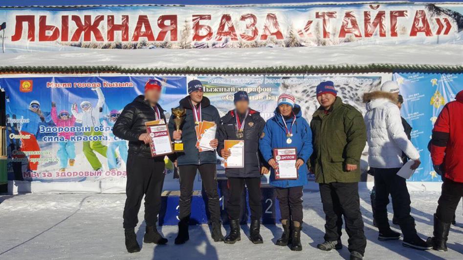 Команда тувинского управления Росгвардии выиграла лыжные гонки на призы регионального отделения общества «Динамо»