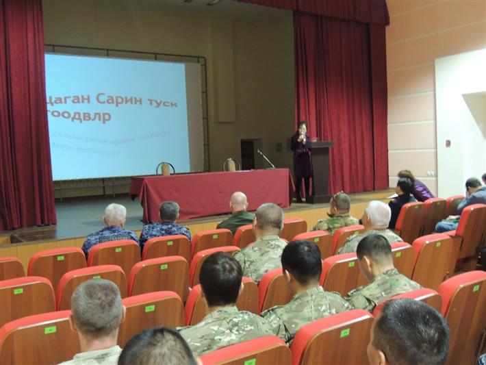 Росгвардейцев Калмыкии поздравили с национальным праздником Цаган Сар