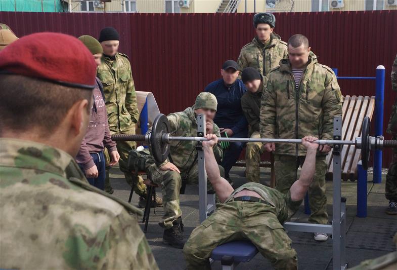 В Объединенной группировке войск (сил) на территории Северо-Кавказского региона состоялся силовой турнир, посвященный Дню защитника Отечества