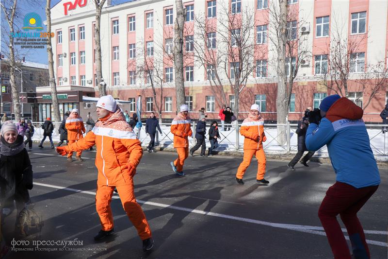Росгвардия обеспечила правопорядок во время финального этапа эстафеты огня международных игр «Дети Азии»
