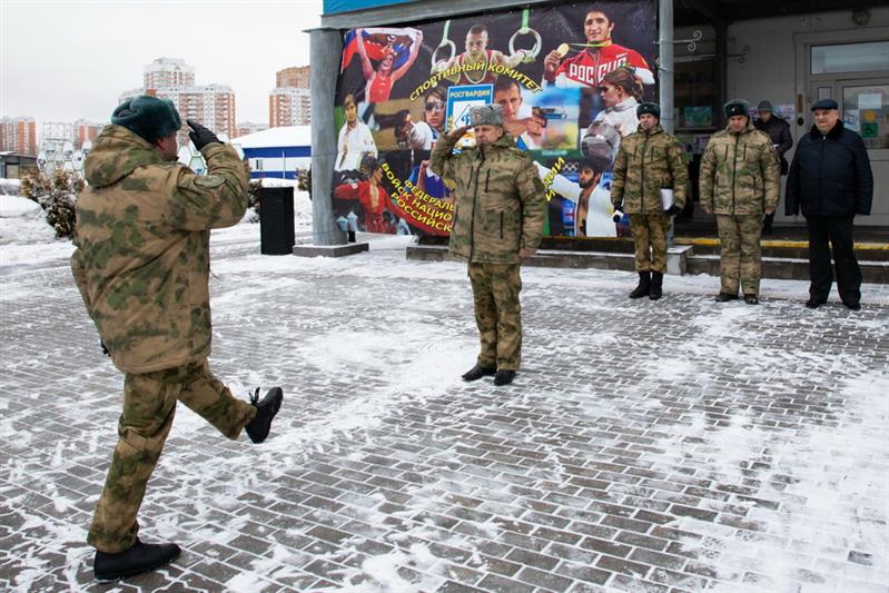 В Москве прошли соревнования Центрального аппарата Росгвардии по лыжным гонкам