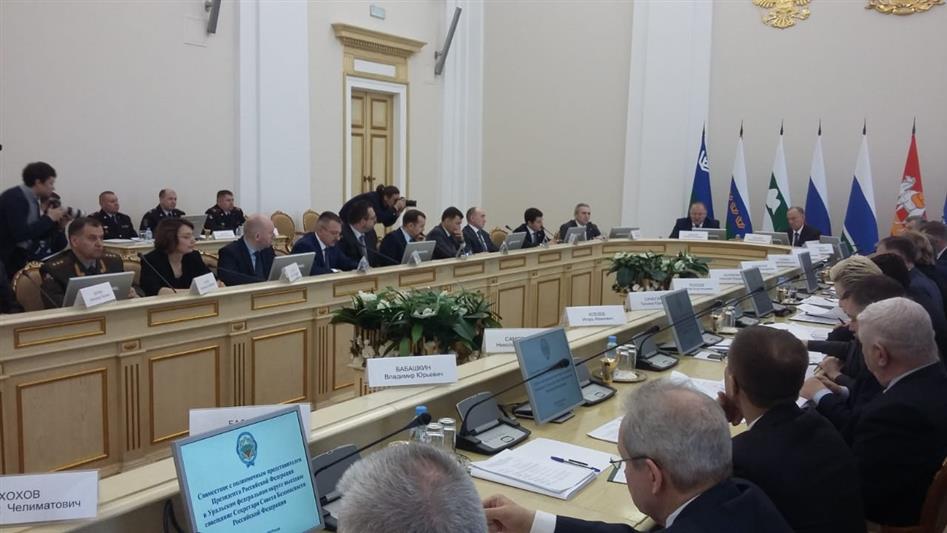 Заместитель директора Росгвардии генерал-полковник полиции Сергей Лебедев  находится с рабочей поездкой в Уральском федеральном округе