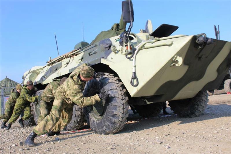 В Объединенной группировке войск (сил) на территории Северо-Кавказского региона состоялся силовой турнир, посвященный Дню защитника Отечества