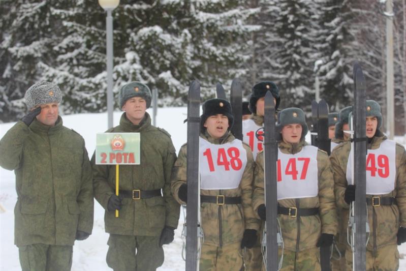 Завершился чемпионат Пермского военного института Росгвардии по лыжным гонкам 