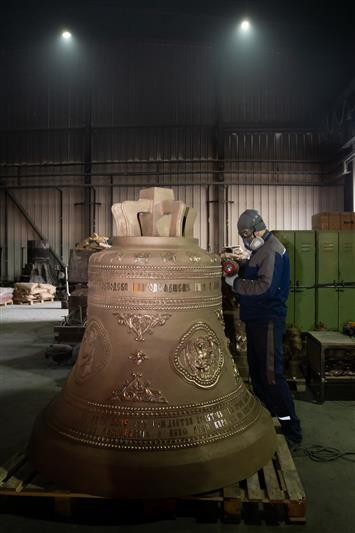 Изготовлены колокола для главного храма Росгвардии