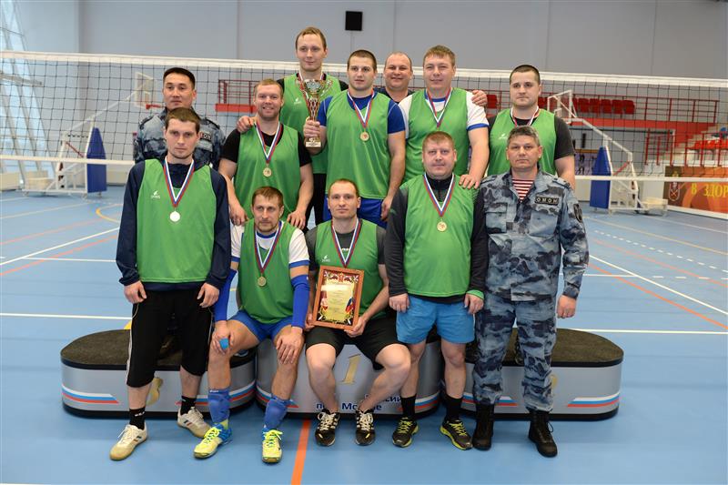 Состоялся чемпионат по волейболу среди столичных подразделений Росгвардии 