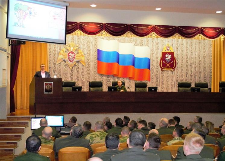 Активисты «Трезвой России» презентовали свой проект в управлении Уральского округа Росгвардии 