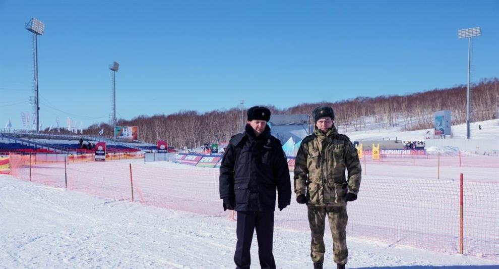 Росгвардия обеспечила безопасность граждан на открытии гонки на собачьих упряжках «Берингия – 2019»