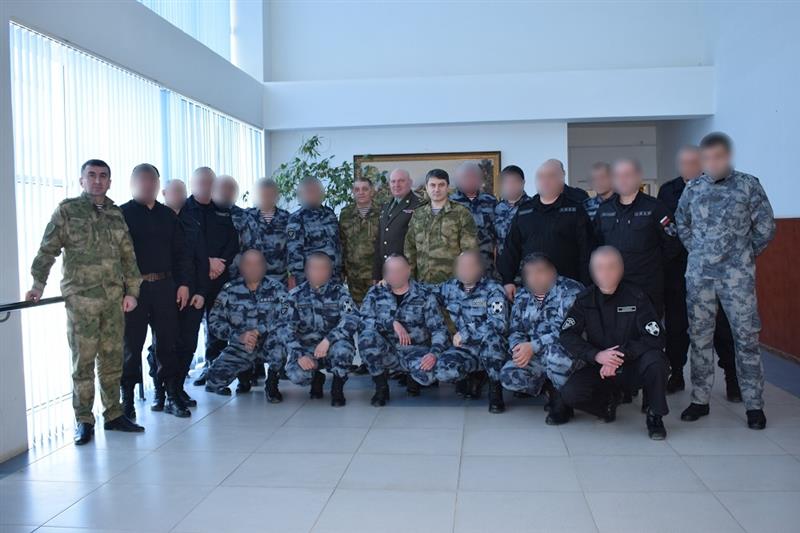 В Дагестане прошел учебный сбор заместителей командиров рот ОМОН по работе с личным составом