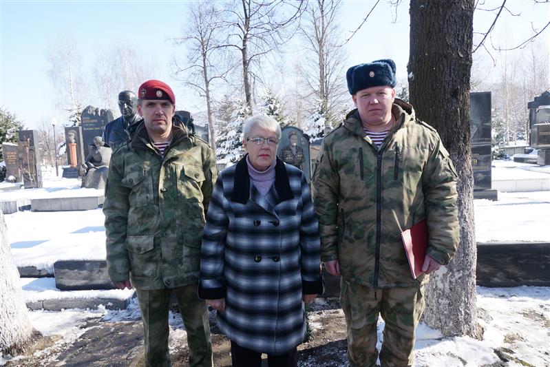 Во Владикавказе почтили память павшего офицера войск право-порядка Дмитрия Семенова
