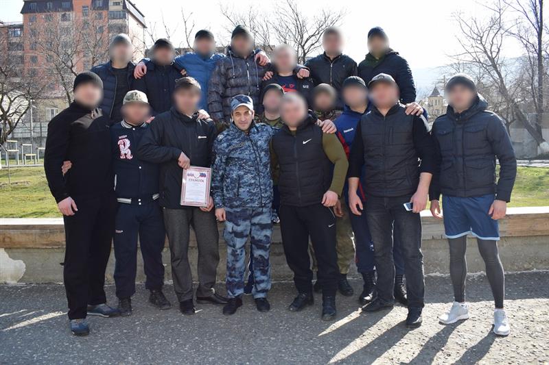 В Управлении Росгвардии по Республике Дагестан состоялись соревнования по военно-прикладным видам спорта 