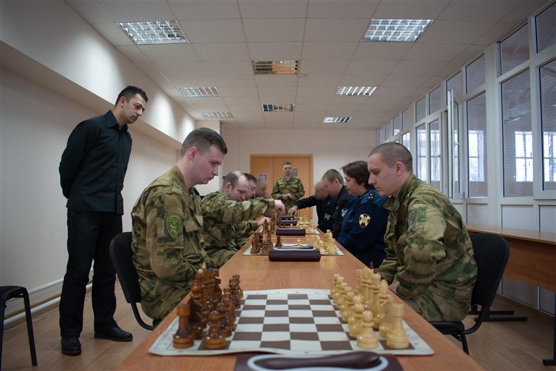 Лучшим шахматистом Управления Росгвардии по Костромской области стал сотрудник СОБР