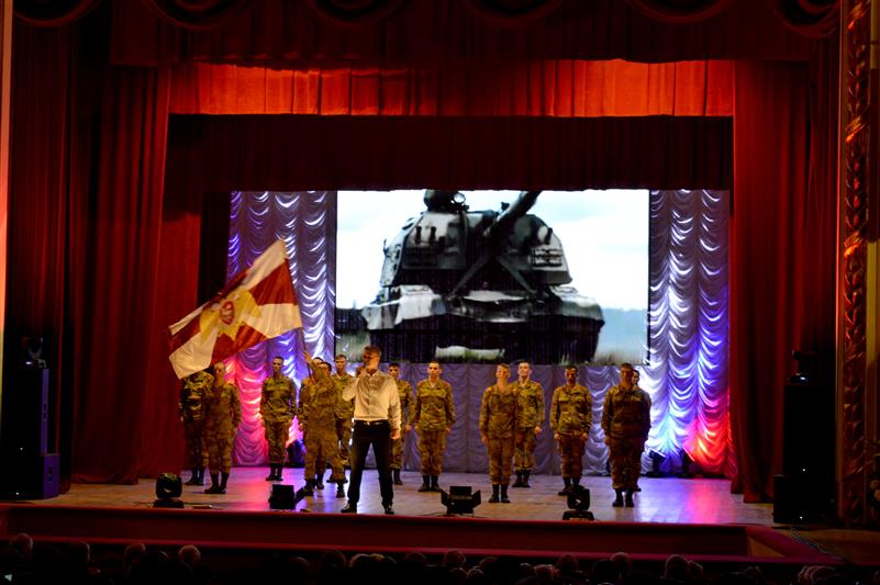 В Саратовском военном институте Росгвардии прошло городское торжественное мероприятие, посвященное Дню защитника Отечества 