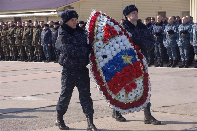 В Объединенной группировке войск (сил) на территории Северо-Кавказского региона отметили День защитника Отечества 