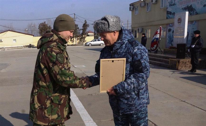 В Объединенной группировке войск (сил) на территории Северо-Кавказского региона отметили День защитника Отечества 