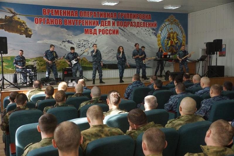 В Объединенной группировке войск (сил) на территории Северо-Кавказского региона отметили День защитника Отечества 