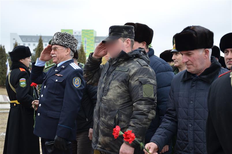 В Северо-Кавказском округе Росгвардии почтили память павших воинов-интернационалистов