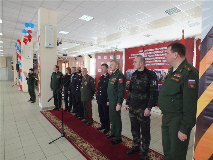 В Татарстане при участии Росгвардии проводится республиканская кадетская спартакиада 