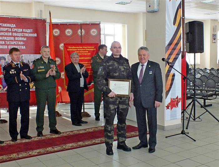 В Татарстане при участии Росгвардии проводится республиканская кадетская спартакиада 
