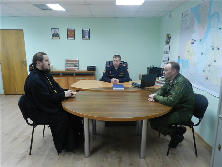 В Управлении Росгвардии по Ямало-Ненецкому автономному округу состоялся чин освящения административного здания