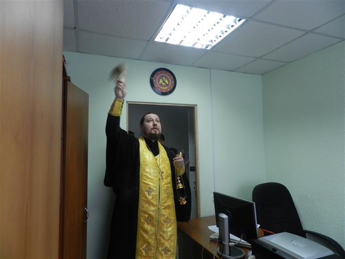 В Управлении Росгвардии по Ямало-Ненецкому автономному округу состоялся чин освящения административного здания
