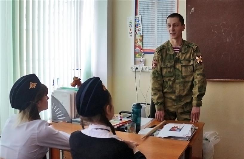 В Мордовии представители Росгвардии приняли участие в проведении патриотических состязаний среди школьников, приуроченных  ко Дню защитника Отечества