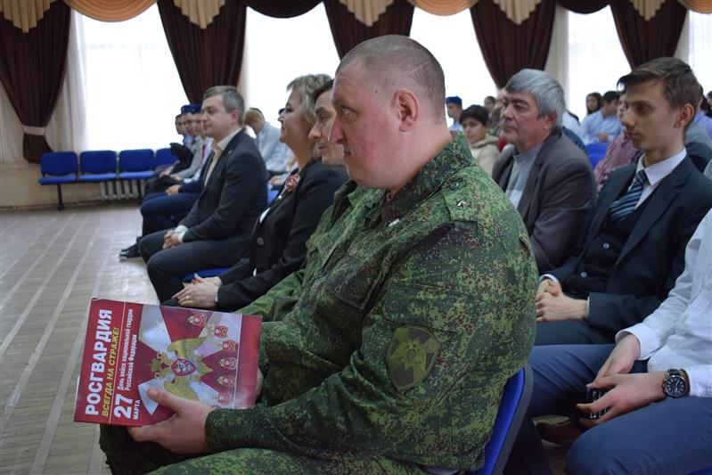 Школьники Ставрополья приняли участие в мероприятиях, организованных Росгвардией ко Дню защитника Отечества