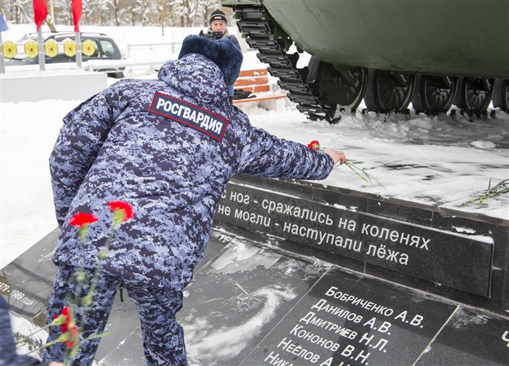 В Северо-Западном округе Росгвардии прошли памятные мероприятия, посвященные 30-летию со дня вывода советских войск из Афганистана