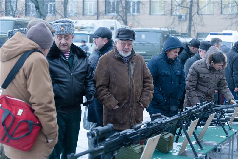 Росгвардия поздравила с Днем защитника Отечества представителей средств массовой информации 