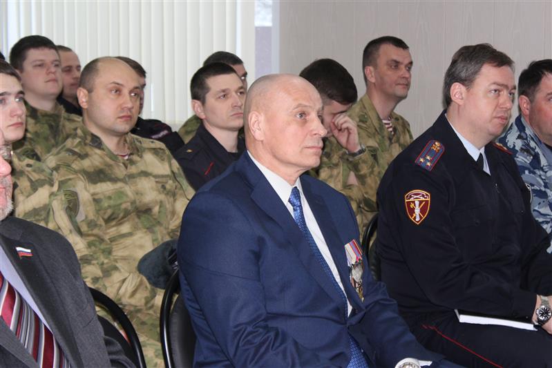 В Пскове росгвардейцы встретились с участниками войны в Афганистане