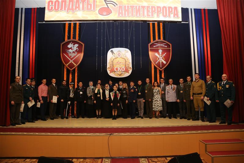 В Грозном определили победителей окружного этапа смотра-конкурса «Солдаты антитеррора» (видео)