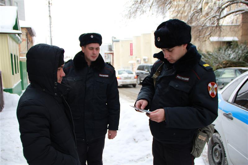 Сотрудниками Управления Росгвардии по Саратовской области задержаны пять мужчин, находившихся в розыске