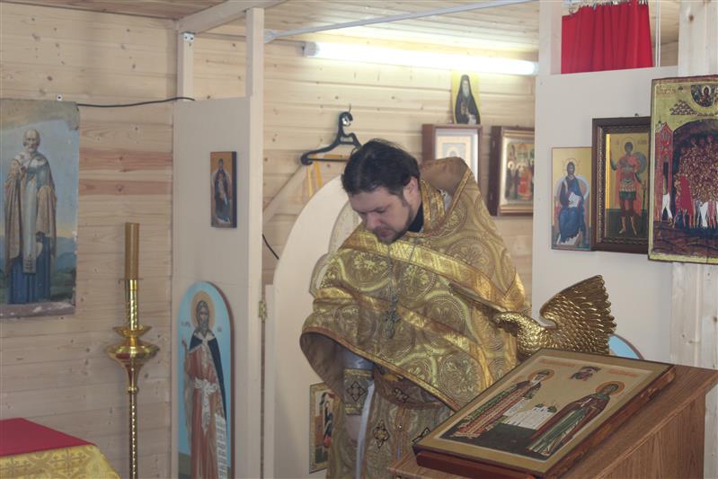 В День защитника Отечества в Главном Храме Росгвардии состоялось богослужение 